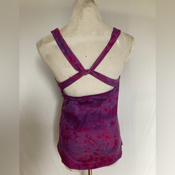 Aneko tie diy built in bra activewear tank top - Picture 2 of 7